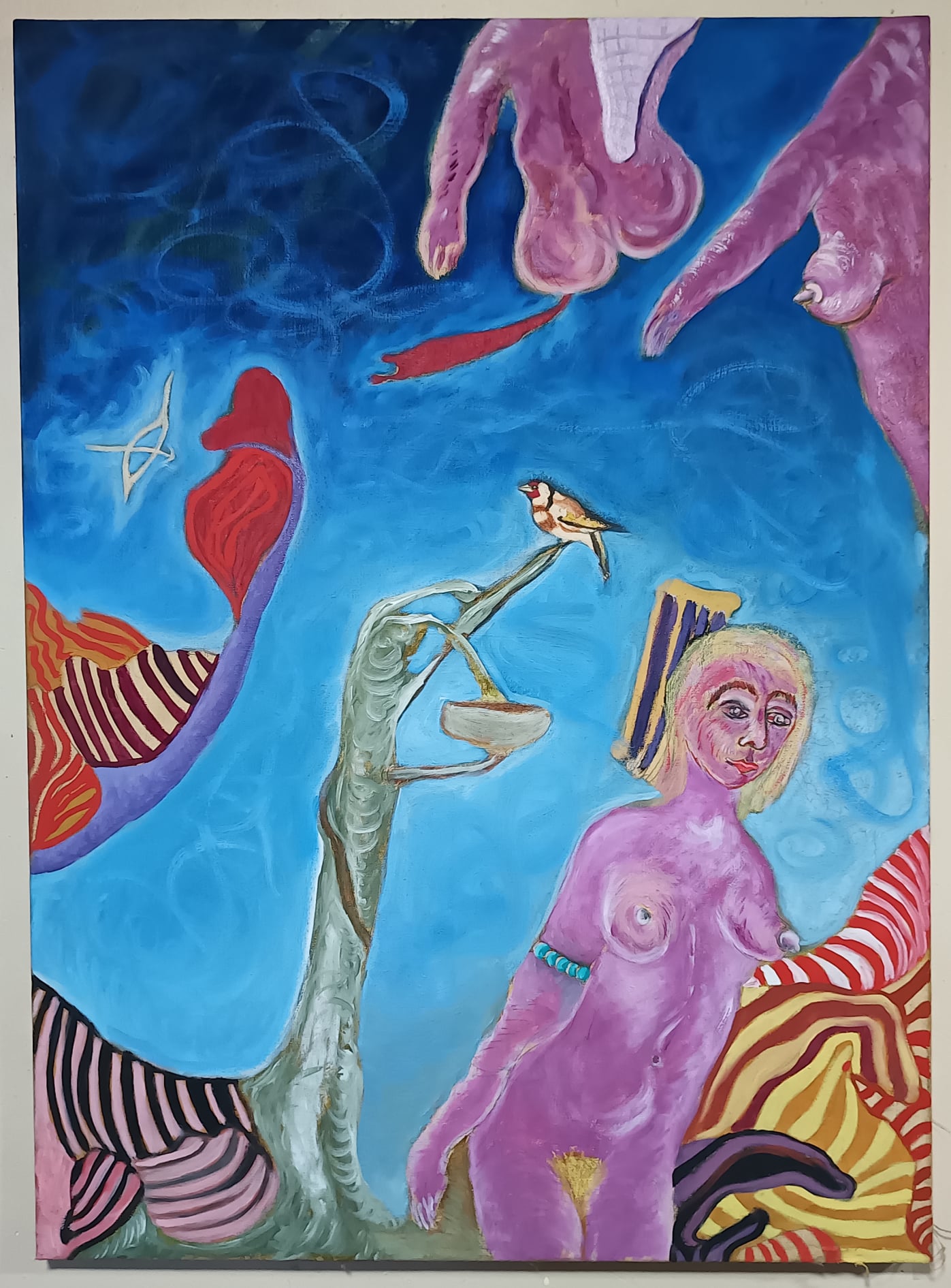 Peinture à l'huile sur toile ©David Damour 2025