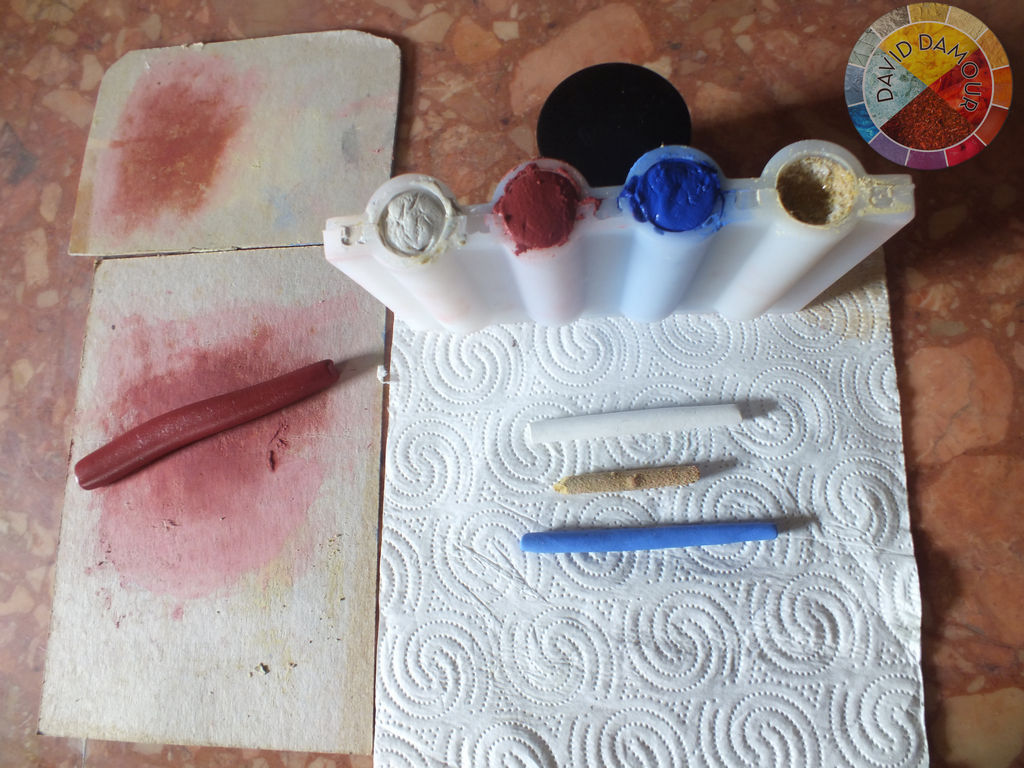 Gouache Solide et moule en silicone