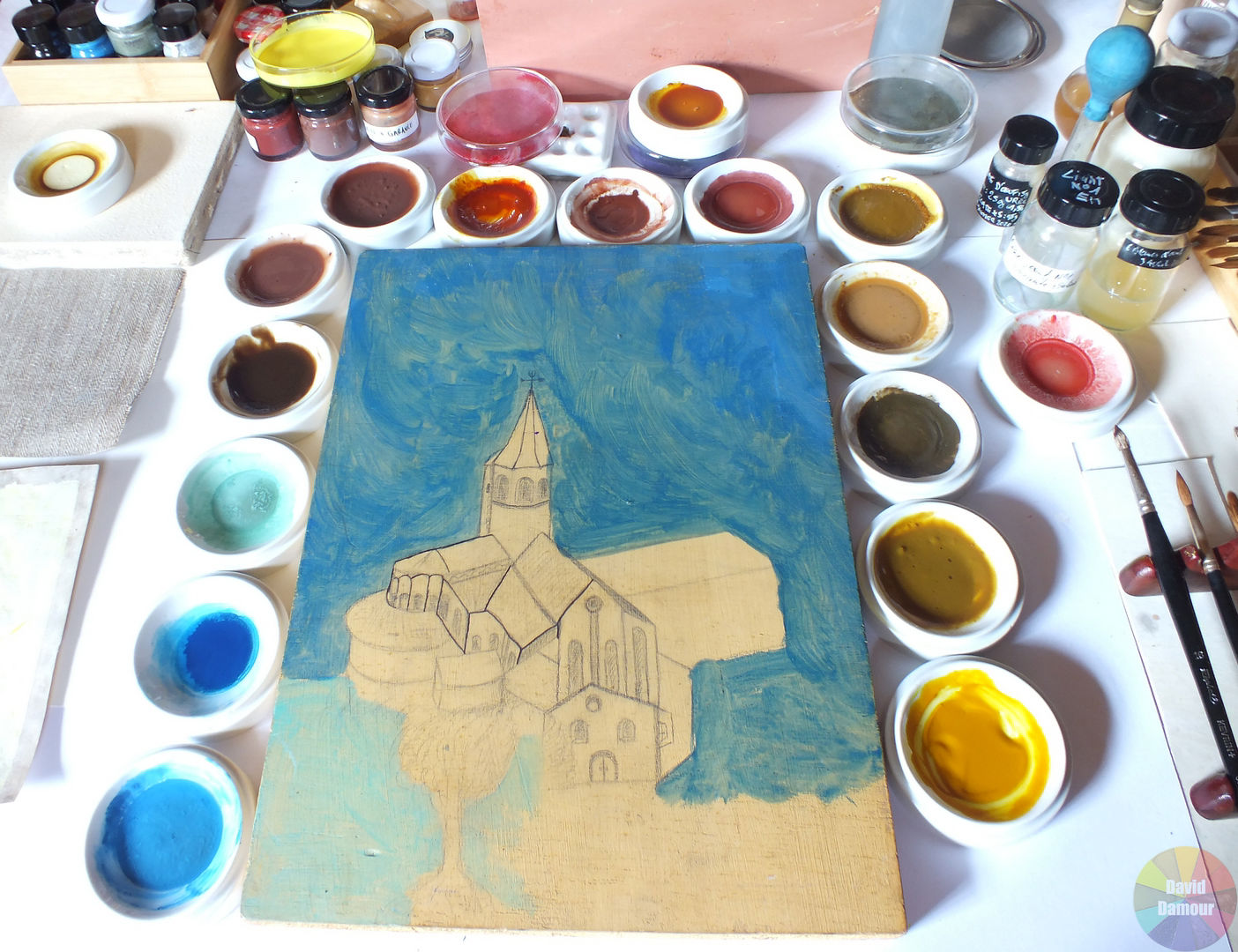 Peinture à l’œuf 